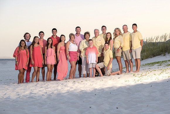 Family Beach Portrait in Gulf Shores Alabama