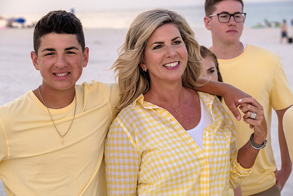 Family Beach Portrait in Gulf Shores Alabama