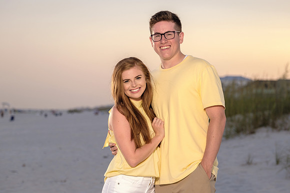 Family Beach Portrait in Gulf Shores Alabama