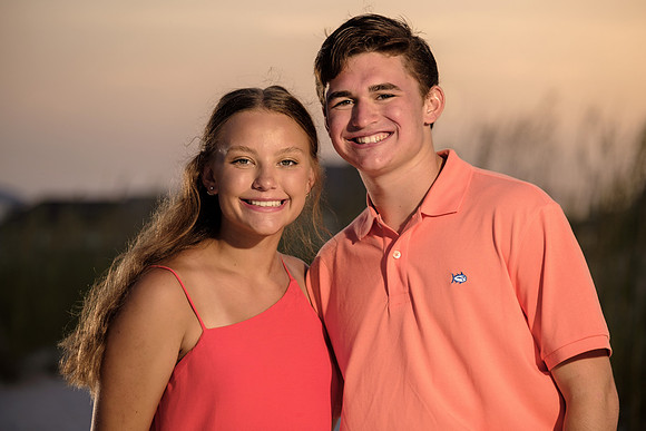 Family Beach Portrait in Gulf Shores Alabama