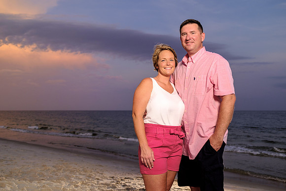 Family Beach Portrait in Gulf Shores Alabama