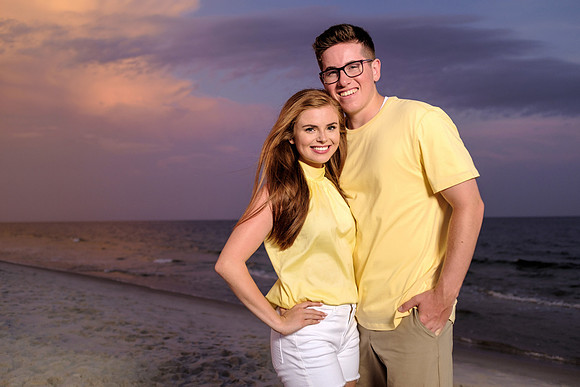 Family Beach Portrait in Gulf Shores Alabama