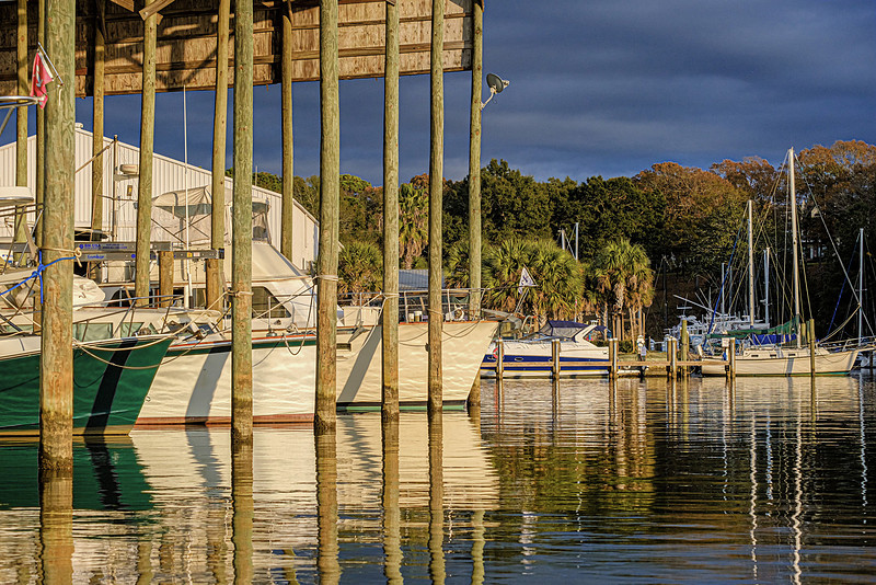 Boat in Fly Creek