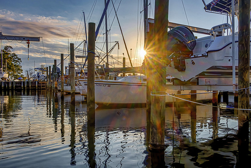 Boat in Fly Creek