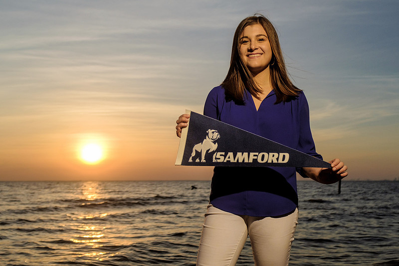 Fairhope Alabama Senior Portrait Photographer