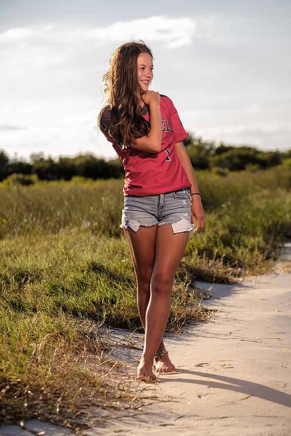 Senior Beach Portrait Photography