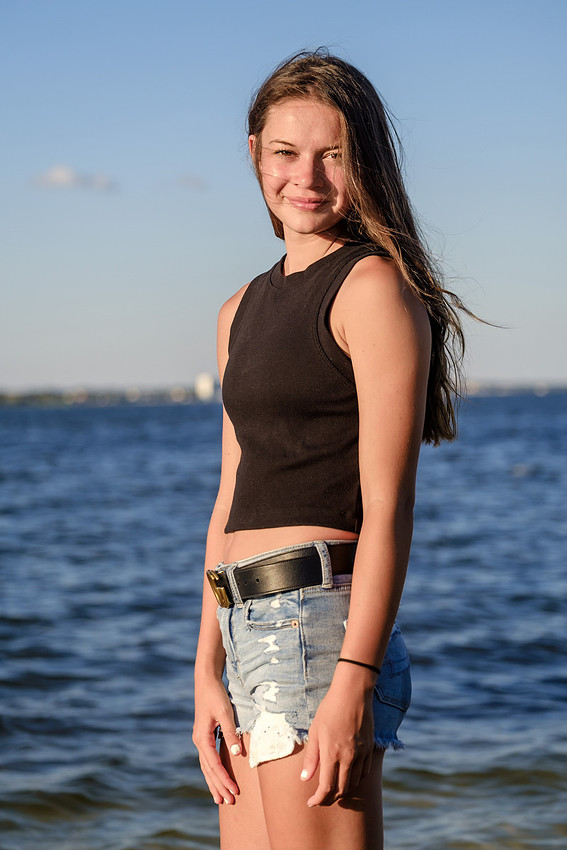 Senior Beach Portrait Photography