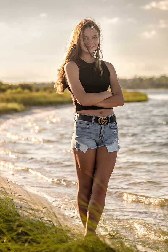 Senior Beach Portrait Photography