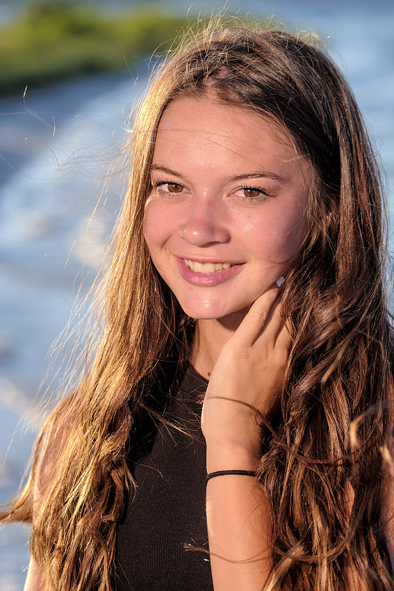 Senior Beach Portrait Photography