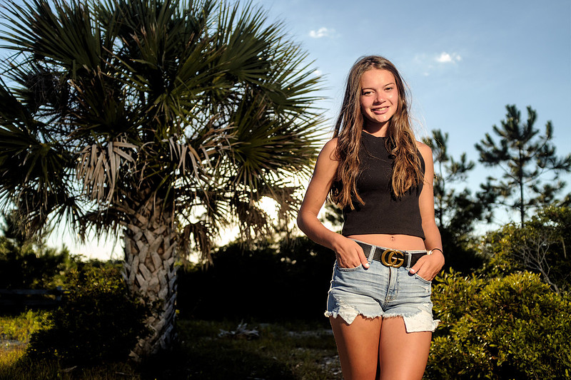 Senior Beach Portrait Photography