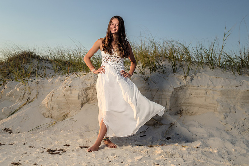 Senior Beach Portrait Photography