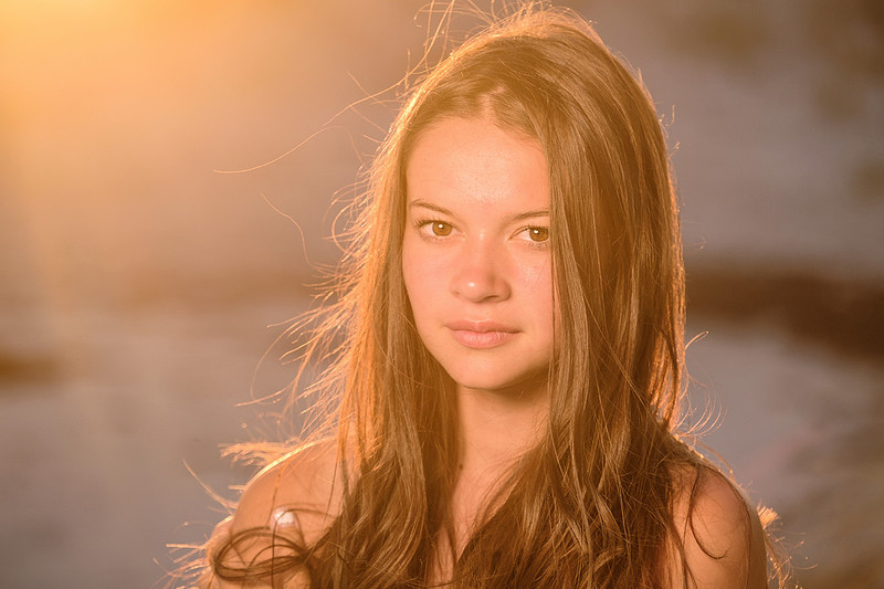 Senior Beach Portrait Photography