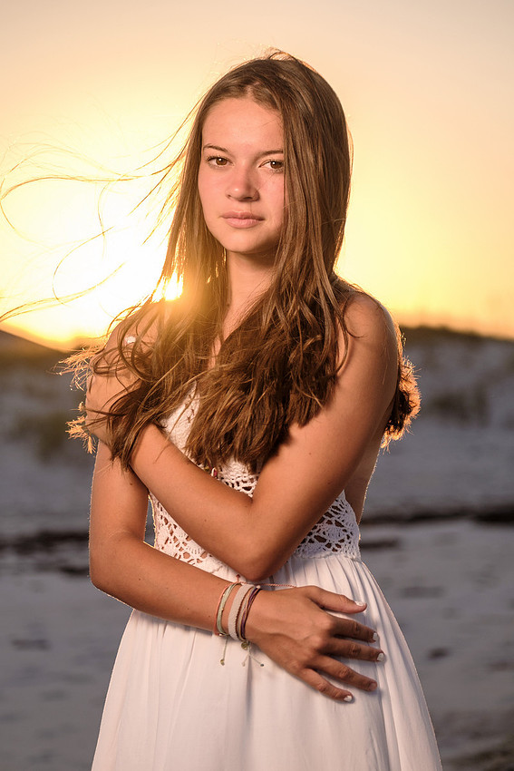 Senior Beach Portrait Photography