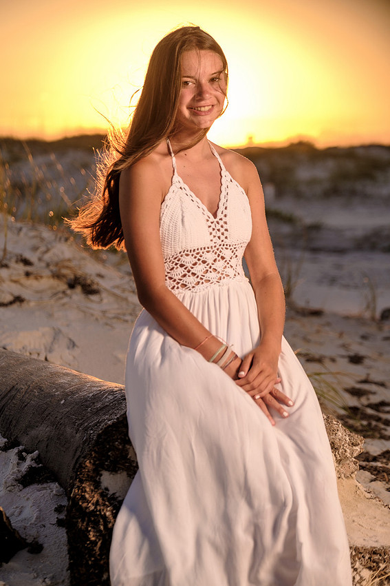 Senior Beach Portrait Photography