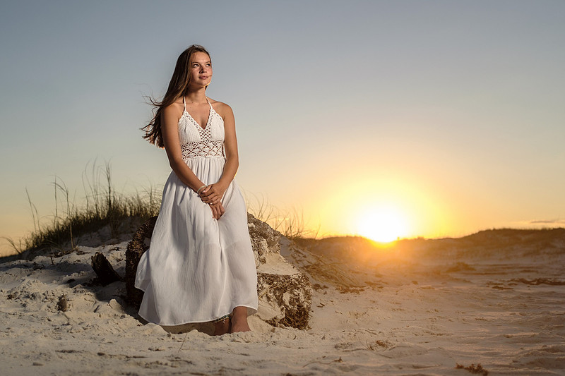 Senior Beach Portrait Photography