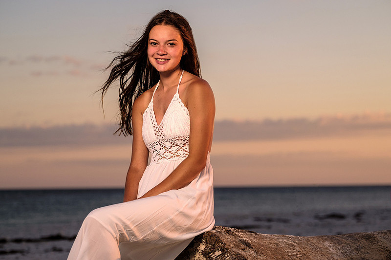 Senior Beach Portrait Photography
