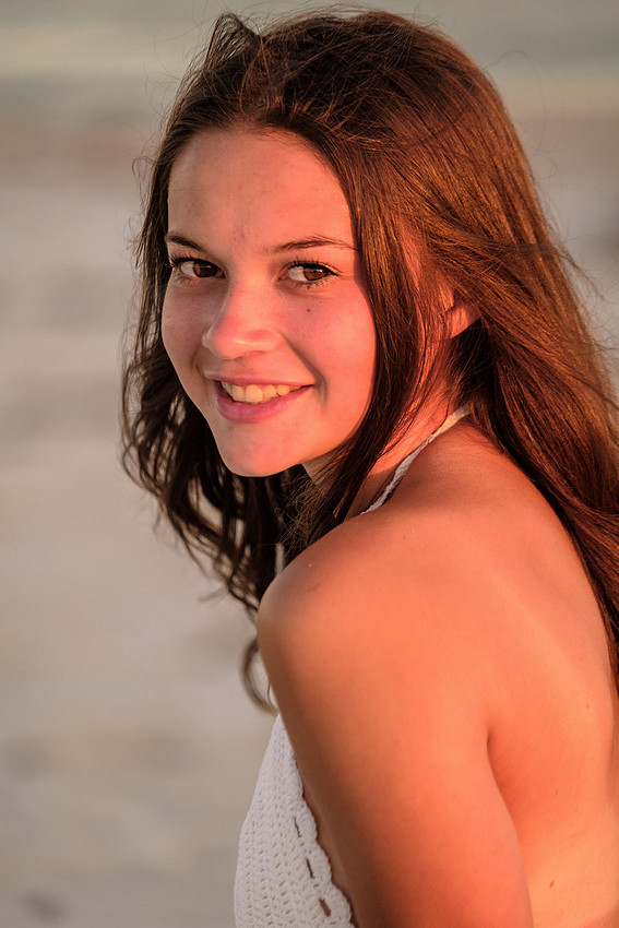 Senior Beach Portrait Photography