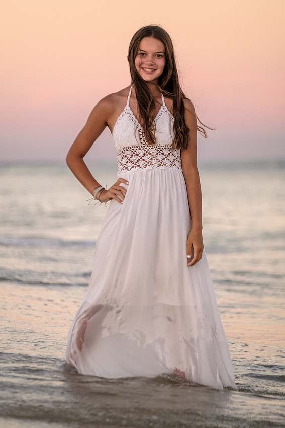 Senior Beach Portrait Photography
