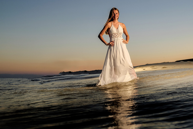Senior Beach Portrait Photography
