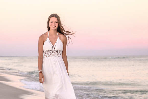 Senior Beach Portrait Photography
