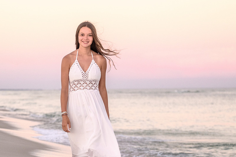 Senior Beach Portrait Photography