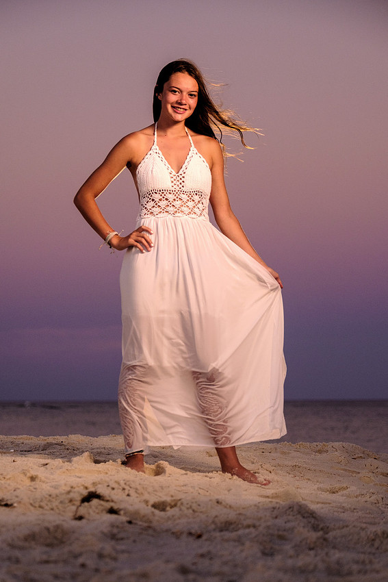 Senior Beach Portrait Photography