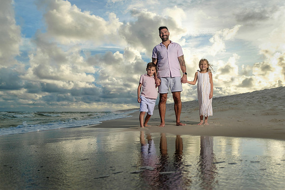 Reflections in the Sand