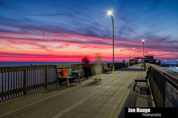 Fairhope Pier at Dusk