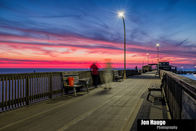 Fairhope Pier at Dusk