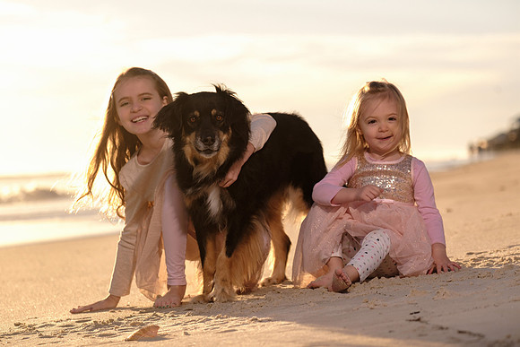 Family Beach Portraits in Dauphin Island