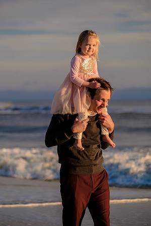 Family Beach Portraits in Dauphin Island