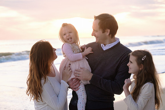 Family Beach Portraits in Dauphin Island