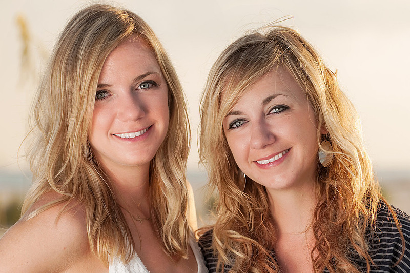 Portrait of Sisters