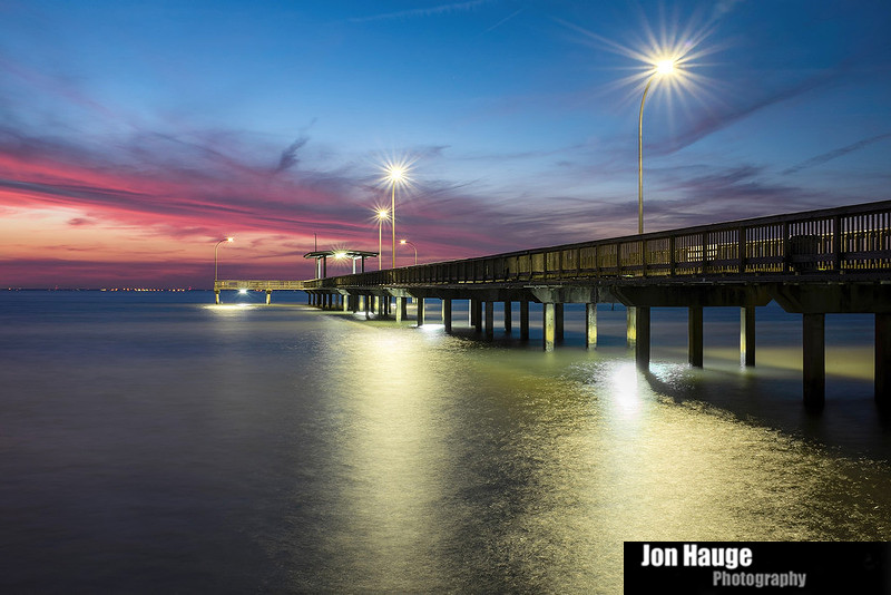 Fairhope Pier at Dusk
