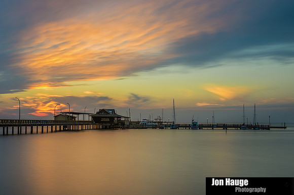 Fairhope Pier at Dusk