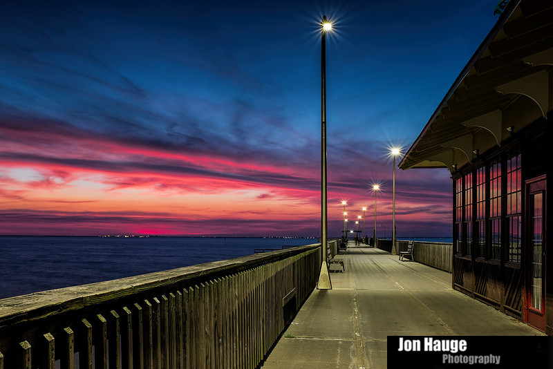 Fairhope Pier at Dusk