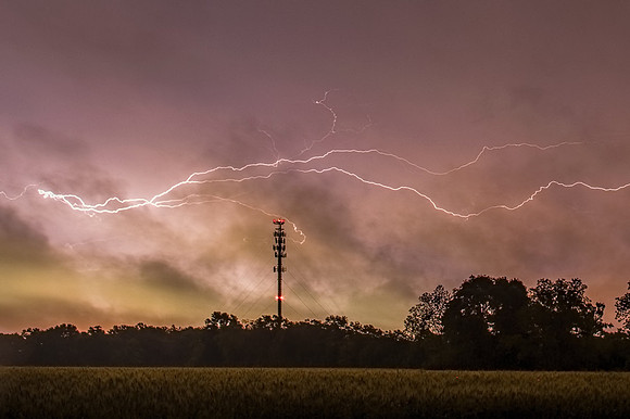Lightning Over Robertsdale