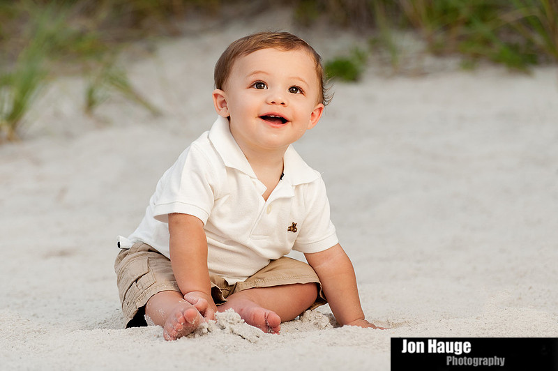 Orange Beach Child Portrait