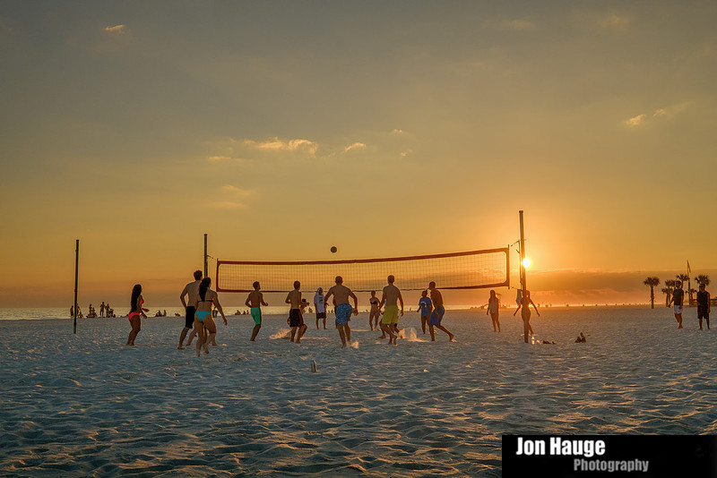 Sunset at Gulf Shores Beach