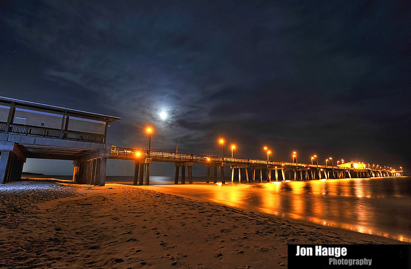 Night at the Gulf State Park Pier