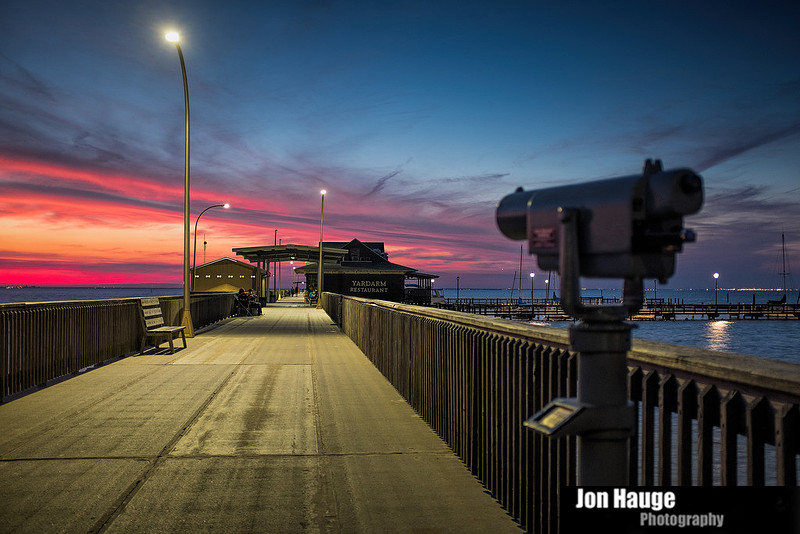 Fairhope Pier at Dusk