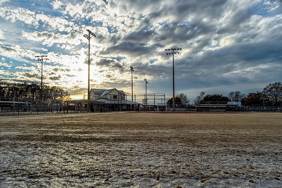 Robertsdale Sunset After Winter Storm