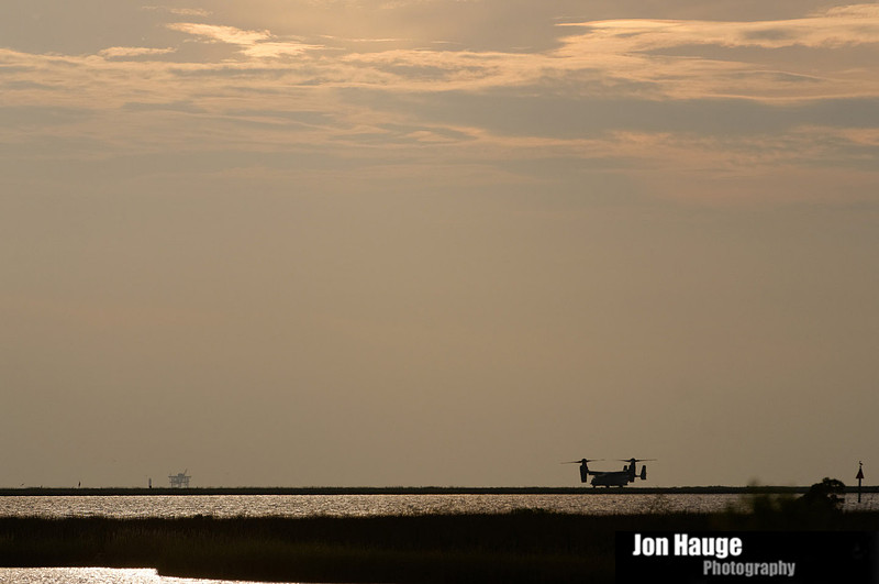 Boeing V-22 Osprey at Dauphin Island