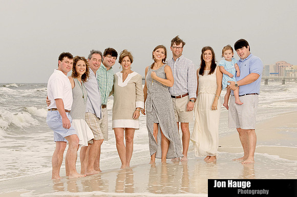 Orange Beach Family Portrait at Turquoise Place