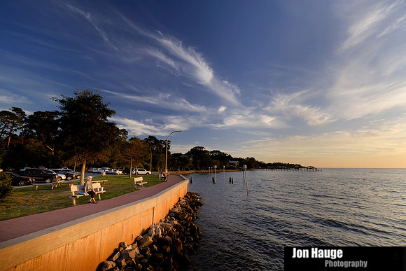 Sunset at Fairhope Pier
